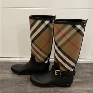 Burberry Simeon Signature Rainboots